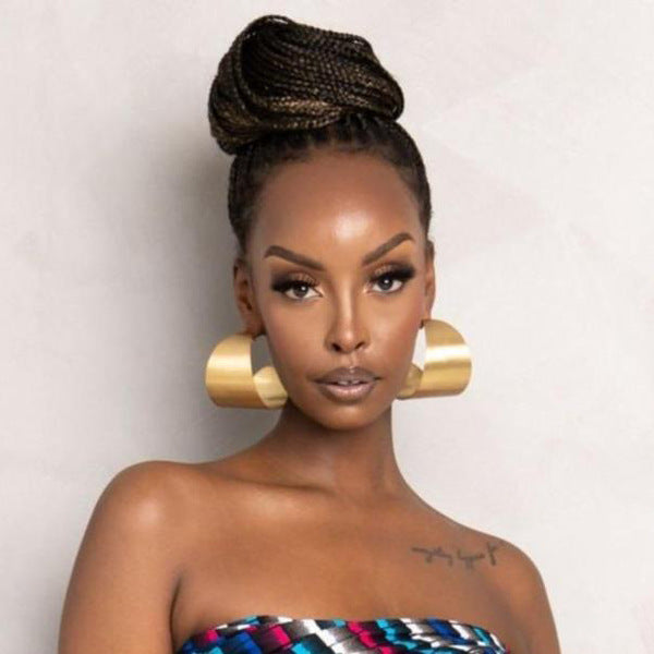 Pendientes Aros Geométricos Grandes – Estilo Minimalista y Audaz