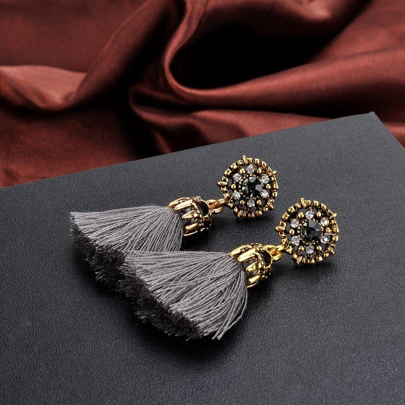 Pendientes con Borlas | Estilo Vintage Chic