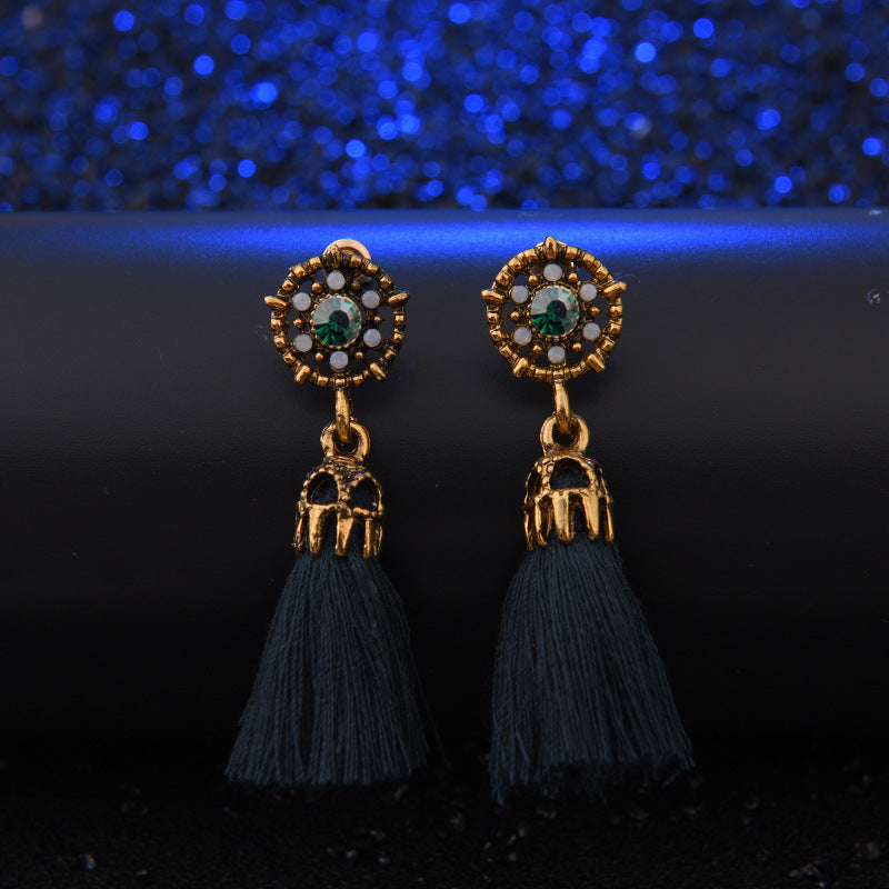 Pendientes con Borlas | Estilo Vintage Chic